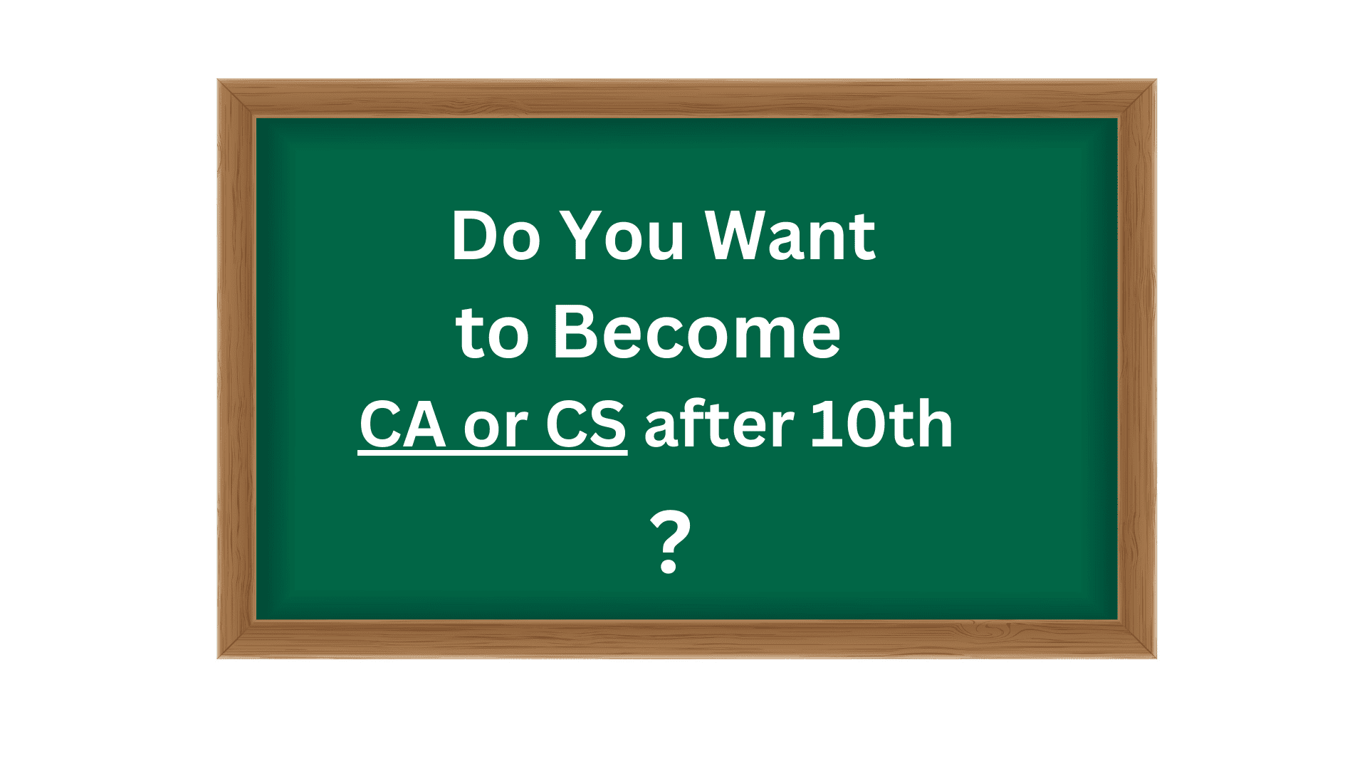 CA or Company Secretary after 10th Board Exam